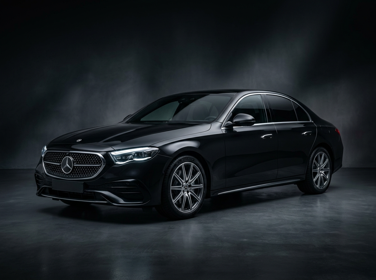 Mercedes E-Class thuê xe hạng sang Hà Nội